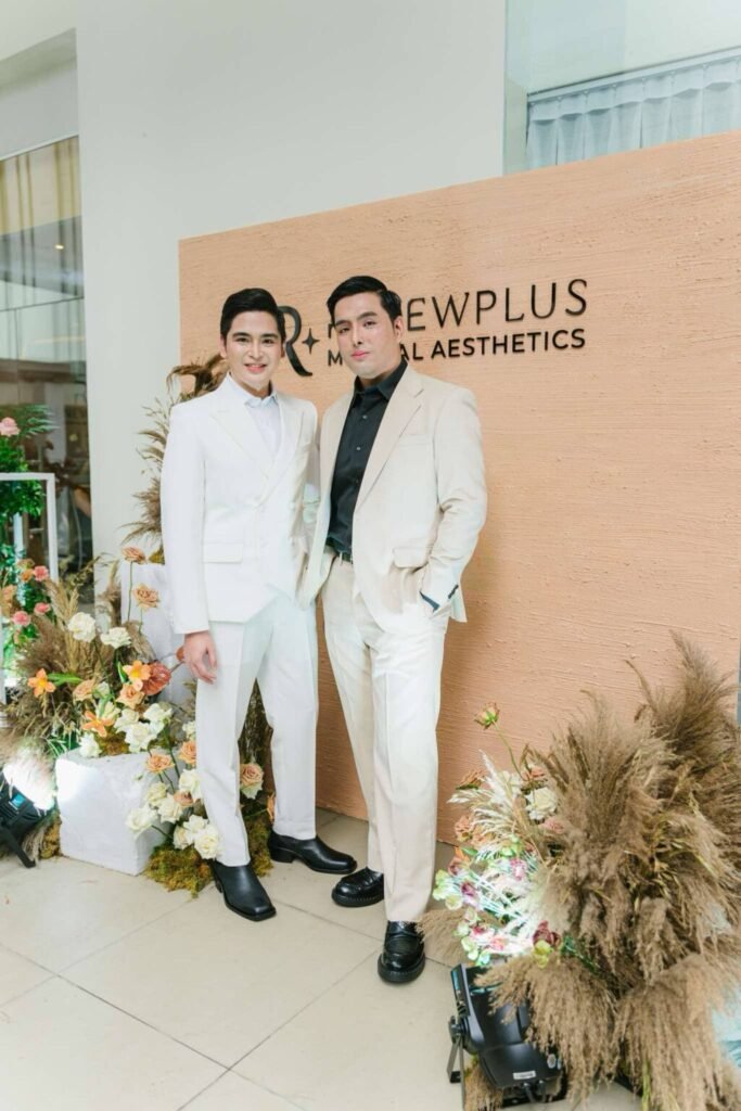 Dr. Paul Francis Verano and businessman John Bilaos